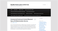 Desktop Screenshot of homepestcontrol.us